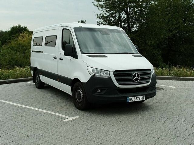 Белый Мерседес Sprinter, объемом двигателя 2.14 л и пробегом 181 тыс. км за 27500 $, фото 7 на Automoto.ua