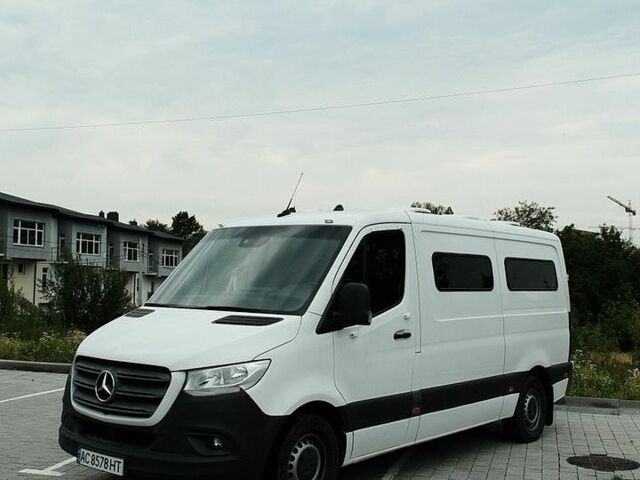 Белый Мерседес Sprinter, объемом двигателя 2.14 л и пробегом 181 тыс. км за 27500 $, фото 16 на Automoto.ua