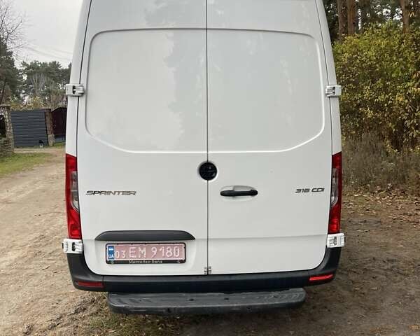 Білий Мерседес Sprinter, об'ємом двигуна 2.2 л та пробігом 121 тис. км за 30000 $, фото 13 на Automoto.ua