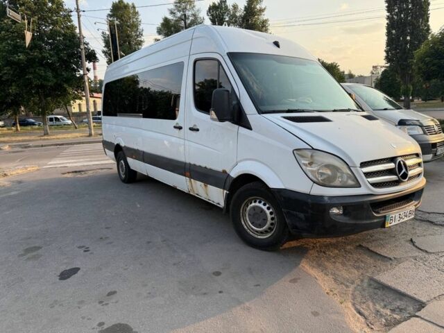 Білий Мерседес Sprinter, об'ємом двигуна 2.1 л та пробігом 395 тис. км за 10445 $, фото 1 на Automoto.ua