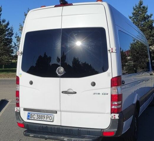 Білий Мерседес Sprinter, об'ємом двигуна 2.1 л та пробігом 140 тис. км за 16500 $, фото 2 на Automoto.ua
