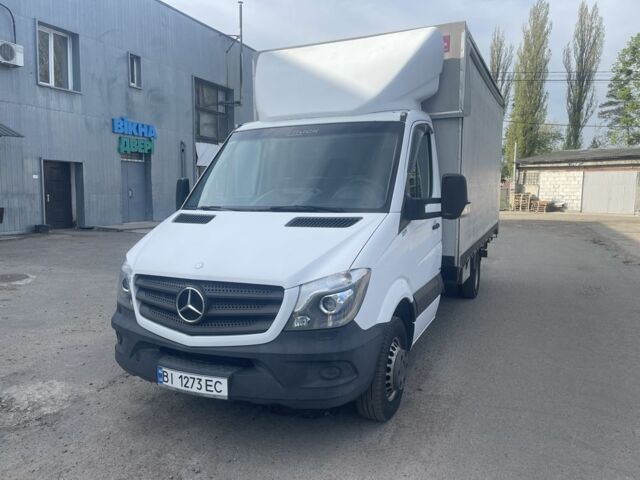 Белый Мерседес Sprinter, объемом двигателя 3 л и пробегом 270 тыс. км за 21000 $, фото 1 на Automoto.ua