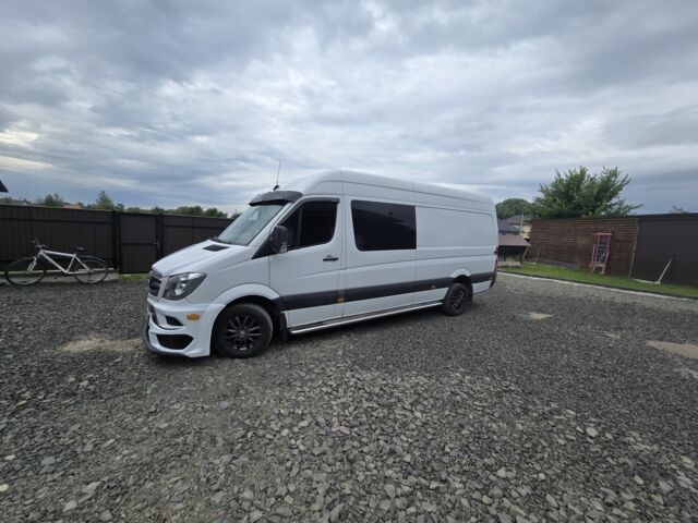 Белый Мерседес Sprinter, объемом двигателя 3 л и пробегом 290 тыс. км за 23600 $, фото 11 на Automoto.ua