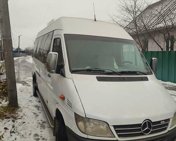 Белый Мерседес Sprinter, объемом двигателя 2.7 л и пробегом 700 тыс. км за 15000 $, фото 23 на Automoto.ua