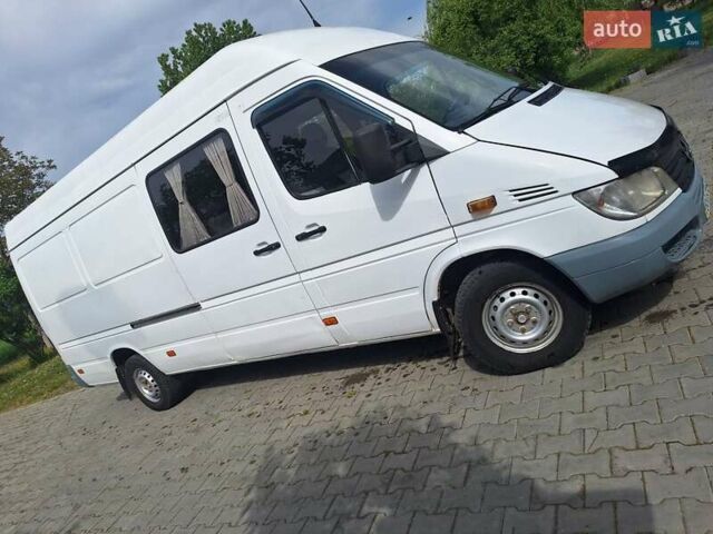 Белый Мерседес Sprinter, объемом двигателя 2.2 л и пробегом 413 тыс. км за 5900 $, фото 11 на Automoto.ua