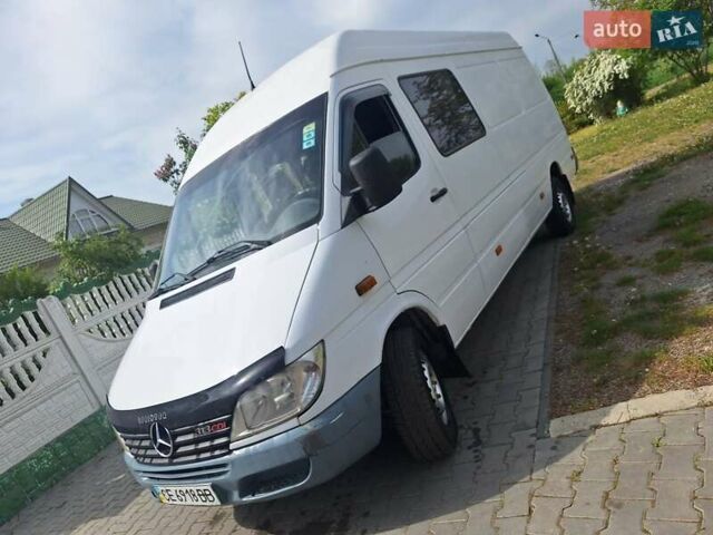 Белый Мерседес Sprinter, объемом двигателя 2.2 л и пробегом 413 тыс. км за 5900 $, фото 4 на Automoto.ua