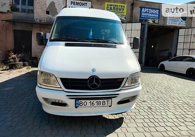 Белый Мерседес Sprinter, объемом двигателя 2.7 л и пробегом 100 тыс. км за 7550 $, фото 2 на Automoto.ua
