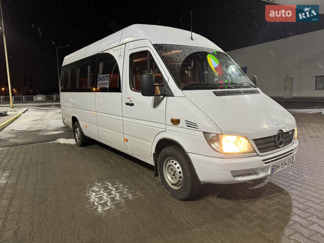Білий Мерседес Sprinter, об'ємом двигуна 2.15 л та пробігом 400 тис. км за 9500 $, фото 1 на Automoto.ua