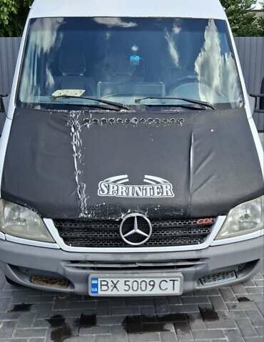 Белый Мерседес Sprinter, объемом двигателя 2.15 л и пробегом 540 тыс. км за 8400 $, фото 4 на Automoto.ua