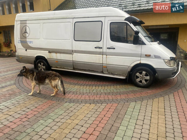 Білий Мерседес Sprinter, об'ємом двигуна 2.2 л та пробігом 750 тис. км за 7500 $, фото 1 на Automoto.ua