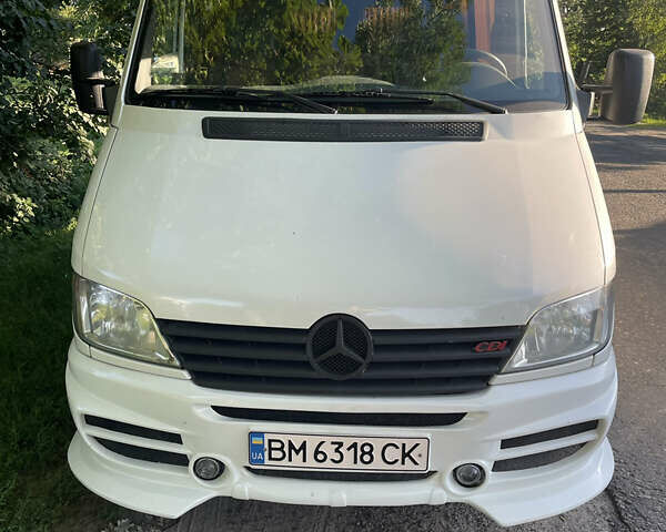 Белый Мерседес Sprinter, объемом двигателя 2.2 л и пробегом 400 тыс. км за 10555 $, фото 9 на Automoto.ua