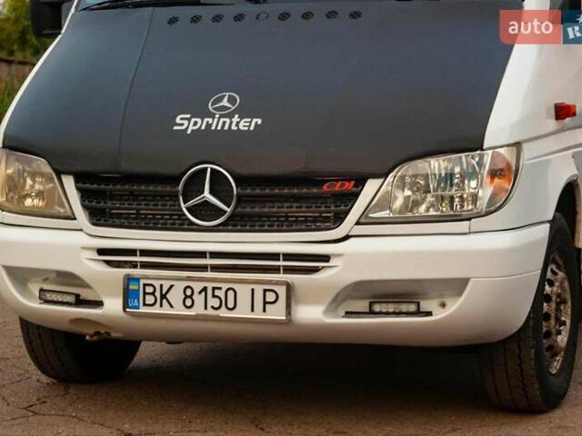 Білий Мерседес Sprinter, об'ємом двигуна 2.1 л та пробігом 385 тис. км за 8200 $, фото 14 на Automoto.ua