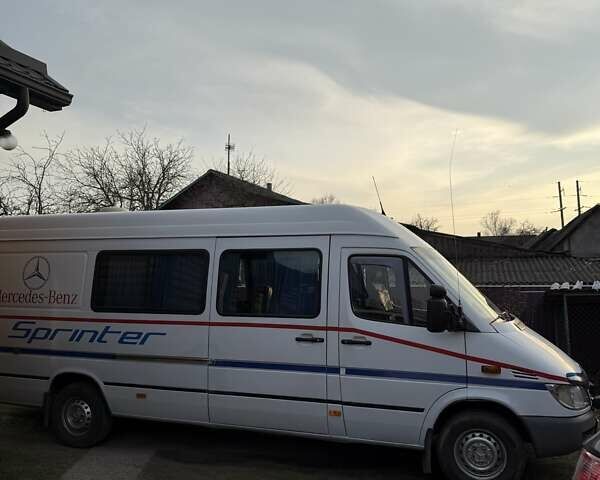 Белый Мерседес Sprinter, объемом двигателя 2.2 л и пробегом 445 тыс. км за 10800 $, фото 10 на Automoto.ua