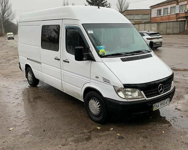 Білий Мерседес Sprinter, об'ємом двигуна 2.1 л та пробігом 390 тис. км за 9200 $, фото 1 на Automoto.ua