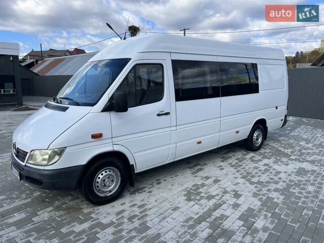 Белый Мерседес Sprinter, объемом двигателя 2.1 л и пробегом 612 тыс. км за 9200 $, фото 1 на Automoto.ua
