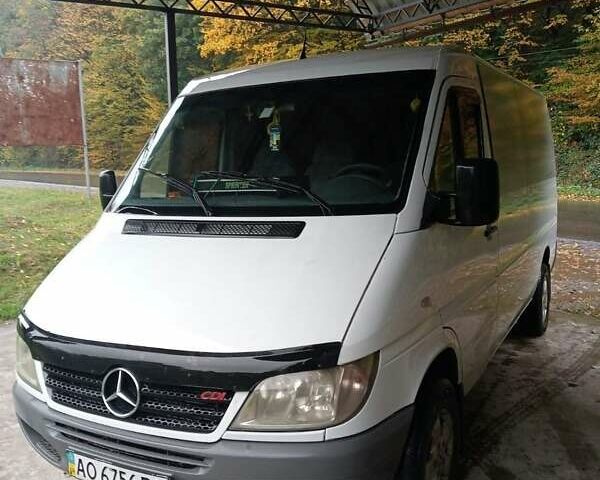 Білий Мерседес Sprinter, об'ємом двигуна 2.15 л та пробігом 700 тис. км за 7300 $, фото 7 на Automoto.ua