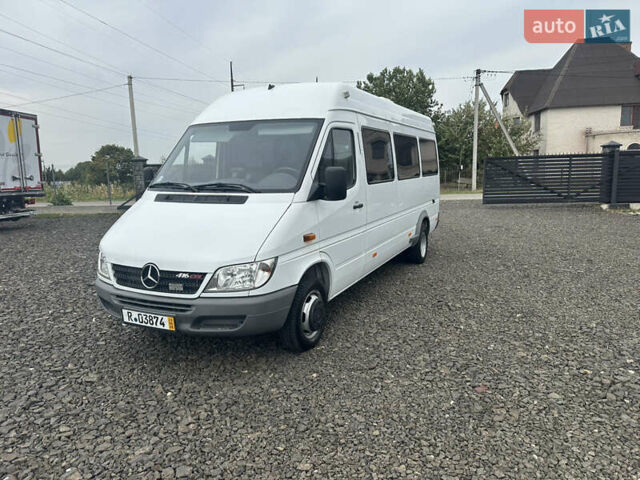 Белый Мерседес Sprinter, объемом двигателя 2.7 л и пробегом 102 тыс. км за 24700 $, фото 3 на Automoto.ua