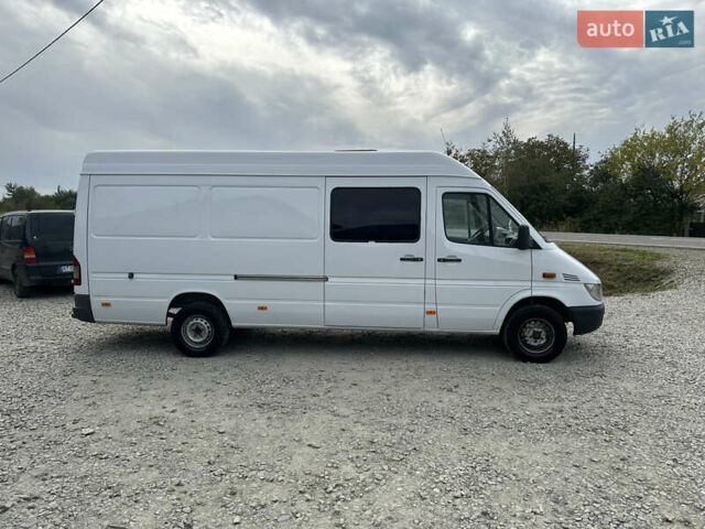 Білий Мерседес Sprinter, об'ємом двигуна 2.69 л та пробігом 465 тис. км за 10800 $, фото 6 на Automoto.ua