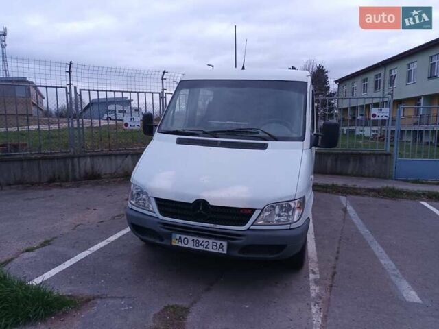 Білий Мерседес Sprinter, об'ємом двигуна 2.15 л та пробігом 493 тис. км за 6300 $, фото 1 на Automoto.ua