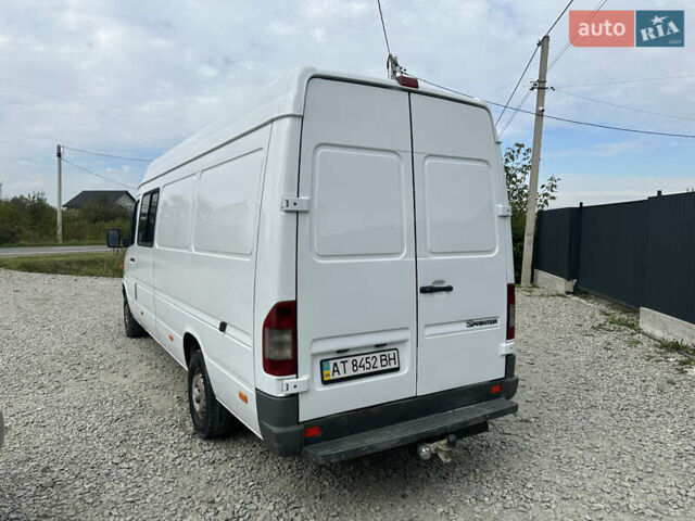 Білий Мерседес Sprinter, об'ємом двигуна 2.69 л та пробігом 465 тис. км за 10800 $, фото 3 на Automoto.ua