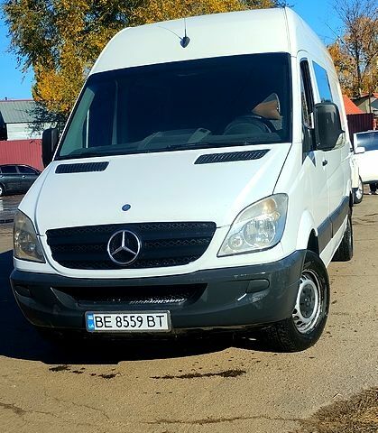 Белый Мерседес Sprinter, объемом двигателя 2.1 л и пробегом 641 тыс. км за 9500 $, фото 10 на Automoto.ua
