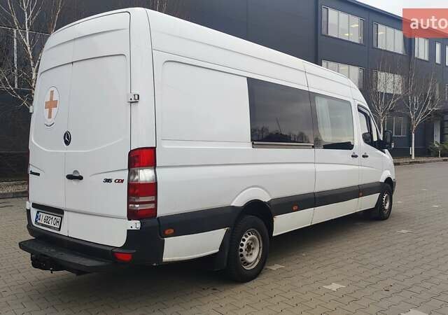 Белый Мерседес Sprinter, объемом двигателя 2.15 л и пробегом 485 тыс. км за 10900 $, фото 6 на Automoto.ua