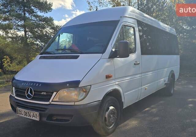 Белый Мерседес Sprinter, объемом двигателя 2.7 л и пробегом 500 тыс. км за 10799 $, фото 14 на Automoto.ua