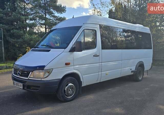Белый Мерседес Sprinter, объемом двигателя 2.7 л и пробегом 500 тыс. км за 10799 $, фото 10 на Automoto.ua