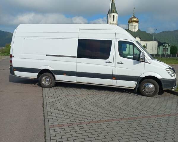 Белый Мерседес Sprinter, объемом двигателя 2.15 л и пробегом 510 тыс. км за 18000 $, фото 1 на Automoto.ua