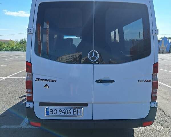 Белый Мерседес Sprinter, объемом двигателя 2.15 л и пробегом 206 тыс. км за 10500 $, фото 2 на Automoto.ua
