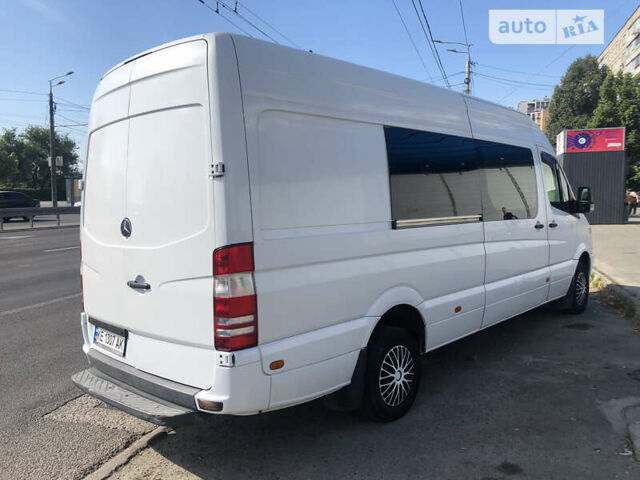 Белый Мерседес Sprinter, объемом двигателя 3 л и пробегом 630 тыс. км за 18500 $, фото 5 на Automoto.ua