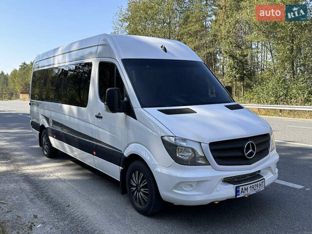 Белый Мерседес Sprinter, объемом двигателя 3.22 л и пробегом 600 тыс. км за 15500 $, фото 6 на Automoto.ua