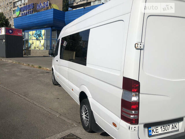 Белый Мерседес Sprinter, объемом двигателя 3 л и пробегом 630 тыс. км за 18500 $, фото 7 на Automoto.ua