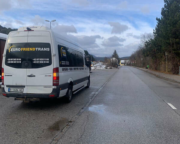 Білий Мерседес Sprinter, об'ємом двигуна 2.15 л та пробігом 250 тис. км за 14000 $, фото 6 на Automoto.ua