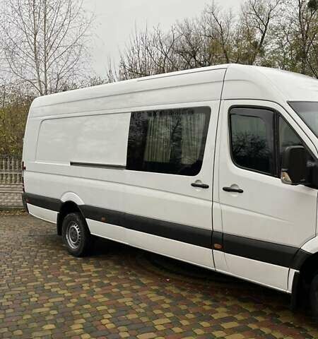 Белый Мерседес Sprinter, объемом двигателя 3 л и пробегом 485 тыс. км за 23500 $, фото 8 на Automoto.ua