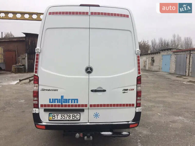 Білий Мерседес Sprinter, об'ємом двигуна 3 л та пробігом 480 тис. км за 19100 $, фото 3 на Automoto.ua