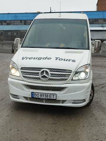 Белый Мерседес Sprinter, объемом двигателя 3 л и пробегом 270 тыс. км за 47000 $, фото 1 на Automoto.ua