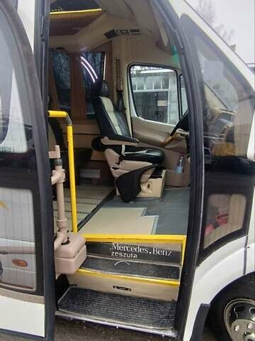 Белый Мерседес Sprinter, объемом двигателя 3 л и пробегом 270 тыс. км за 47000 $, фото 19 на Automoto.ua