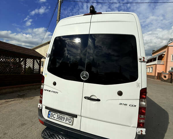 Білий Мерседес Sprinter, об'ємом двигуна 2.14 л та пробігом 160 тис. км за 15000 $, фото 3 на Automoto.ua