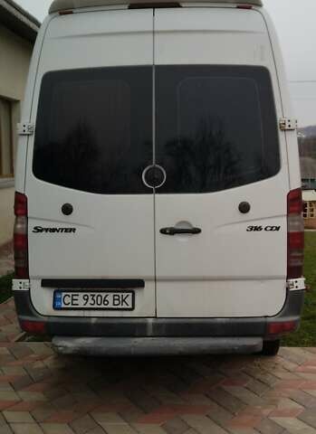 Белый Мерседес Sprinter, объемом двигателя 2.14 л и пробегом 220 тыс. км за 22300 $, фото 3 на Automoto.ua