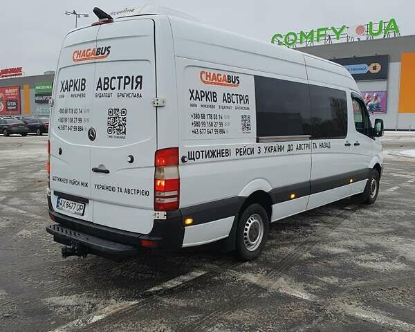 Белый Мерседес Sprinter, объемом двигателя 2.14 л и пробегом 330 тыс. км за 27000 $, фото 6 на Automoto.ua
