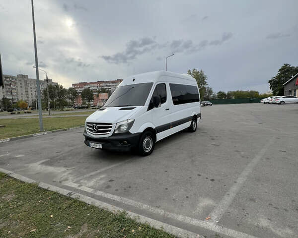Белый Мерседес Sprinter, объемом двигателя 2.14 л и пробегом 282 тыс. км за 16000 $, фото 12 на Automoto.ua