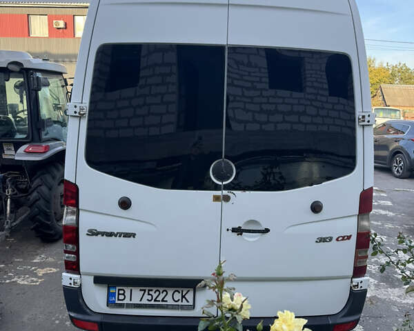 Белый Мерседес Sprinter, объемом двигателя 2.14 л и пробегом 150 тыс. км за 19500 $, фото 5 на Automoto.ua