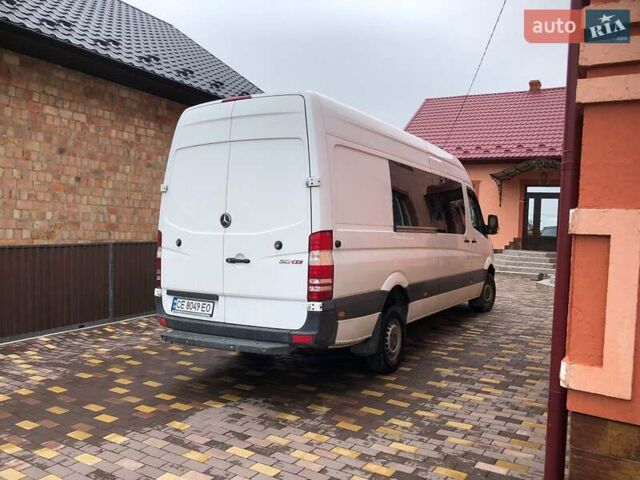 Белый Мерседес Sprinter, объемом двигателя 2.14 л и пробегом 282 тыс. км за 19500 $, фото 1 на Automoto.ua