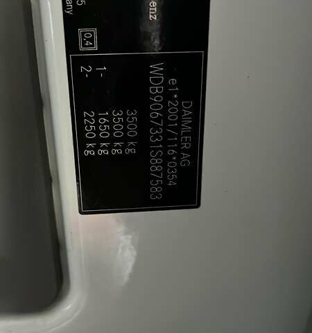Білий Мерседес Sprinter, об'ємом двигуна 2.14 л та пробігом 450 тис. км за 23261 $, фото 7 на Automoto.ua