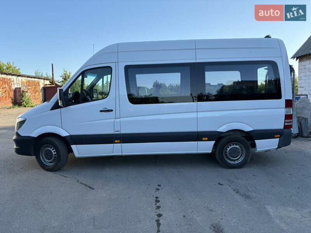 Белый Мерседес Sprinter, объемом двигателя 2.2 л и пробегом 342 тыс. км за 16900 $, фото 10 на Automoto.ua