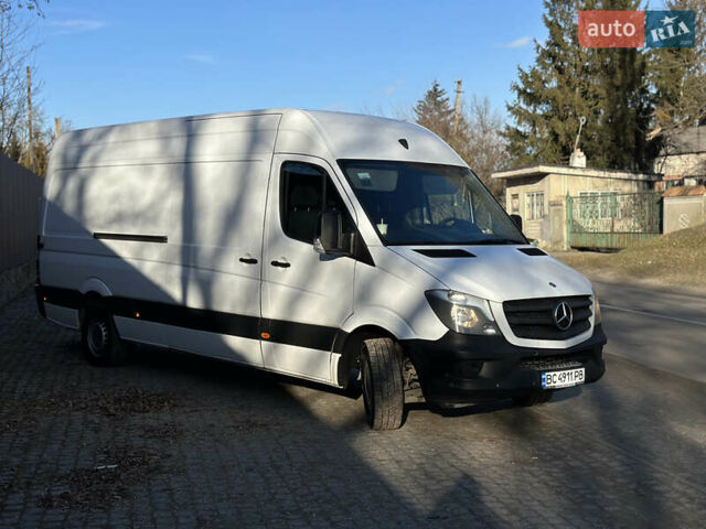 Белый Мерседес Sprinter, объемом двигателя 2.2 л и пробегом 260 тыс. км за 15800 $, фото 3 на Automoto.ua