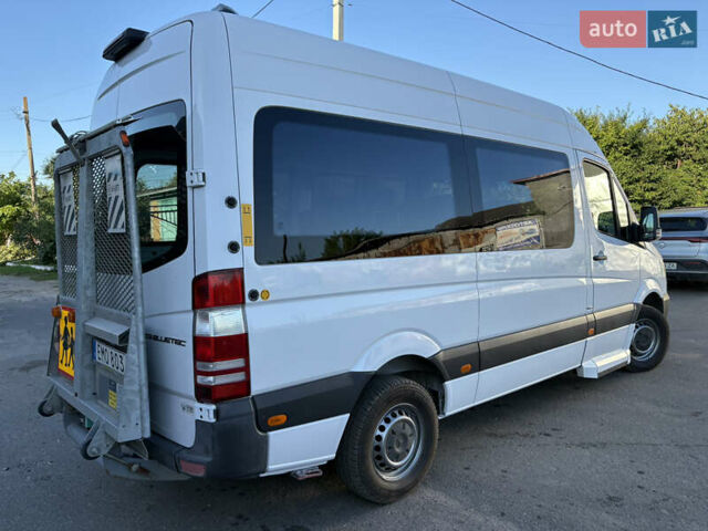 Белый Мерседес Sprinter, объемом двигателя 2.2 л и пробегом 342 тыс. км за 16900 $, фото 4 на Automoto.ua