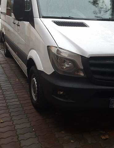 Белый Мерседес Sprinter, объемом двигателя 2.1 л и пробегом 195 тыс. км за 22000 $, фото 3 на Automoto.ua