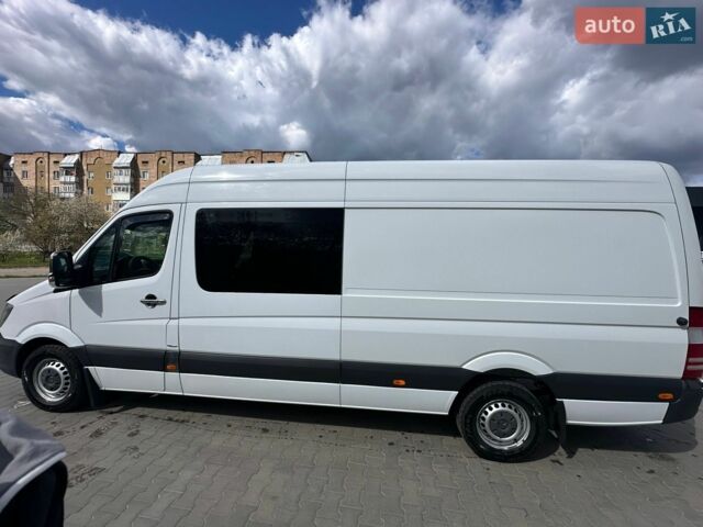 Белый Мерседес Sprinter, объемом двигателя 2.2 л и пробегом 480 тыс. км за 21500 $, фото 6 на Automoto.ua
